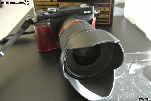 Rokinon (Samyang) 16mm f2 開箱
