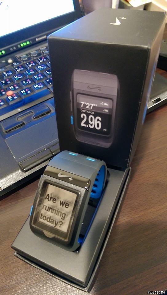 Nike Sportwatch 開箱和請教