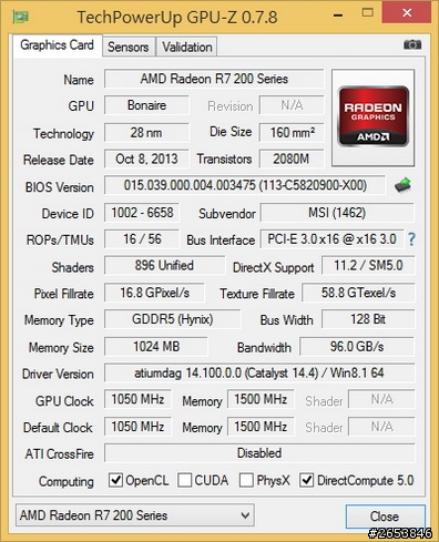 微星B85I GAMING  + R7 260X GAMING 1G入門平台開箱