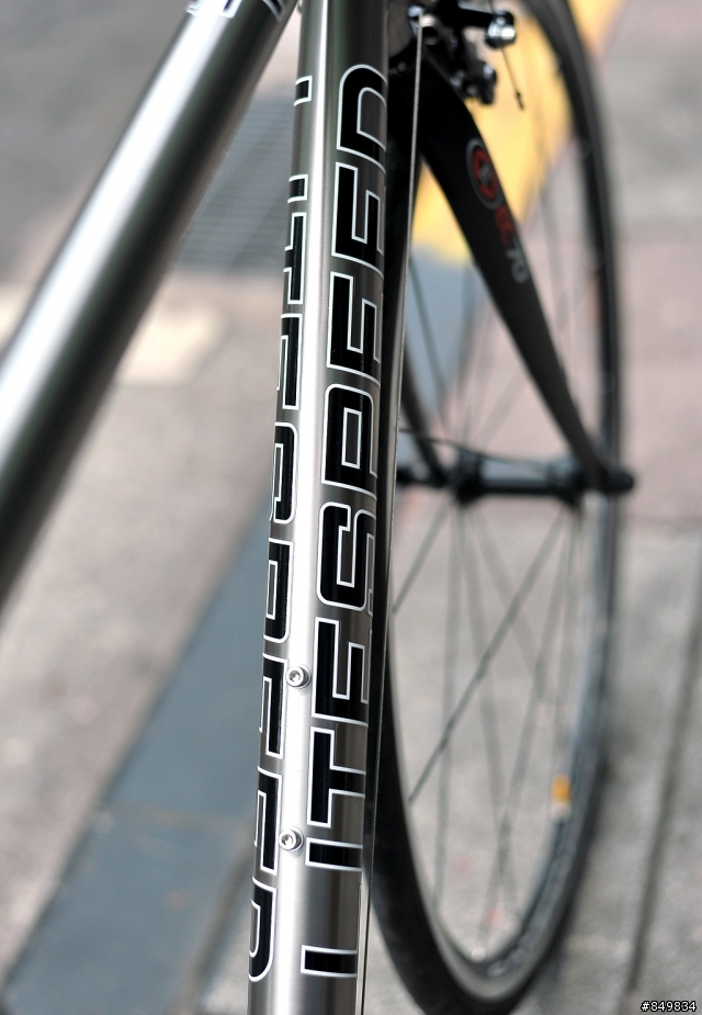 美國 LITESPEED T7 鈦合金 700c公路車 完工！