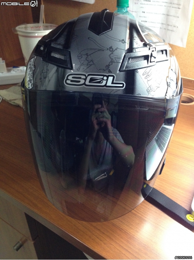 有關新購sol so-1安全帽一些問題