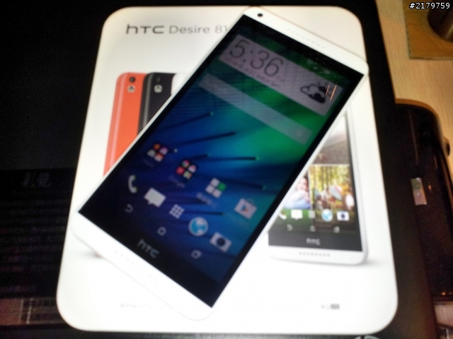 HTC Desire 816 白 開箱囉～