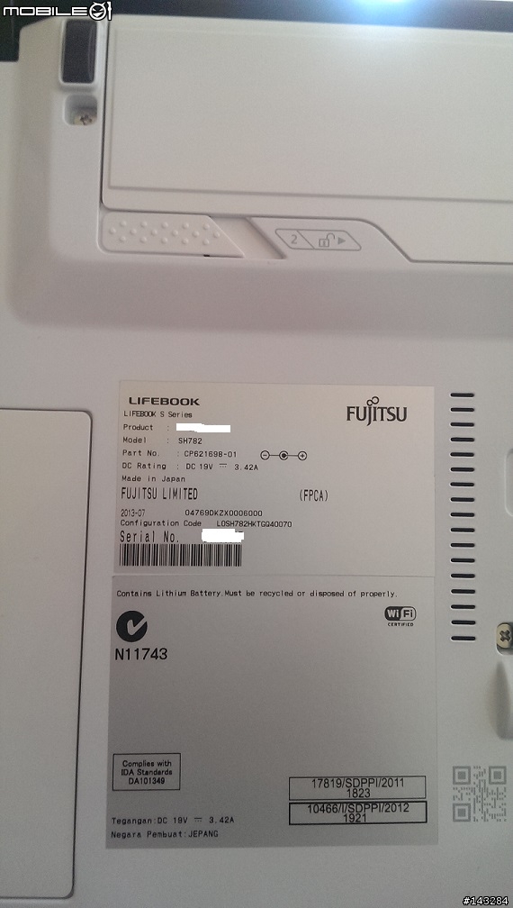 Fujitsu SH782 音源輸出孔插入耳機有噪音