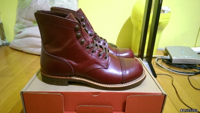 [開箱] 第一雙破萬的靴子 red wing 8012