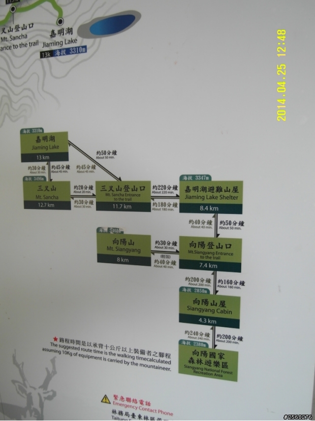 嘉明湖兩天一夜健走行 + 行前桃源谷重訓  ( 圖多慎入)