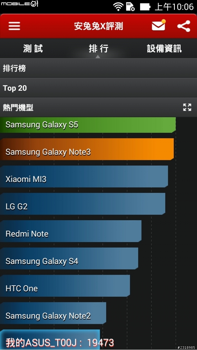 ASUS_Zenfone5 1G/8G 版本VS 2G/16G 版本
