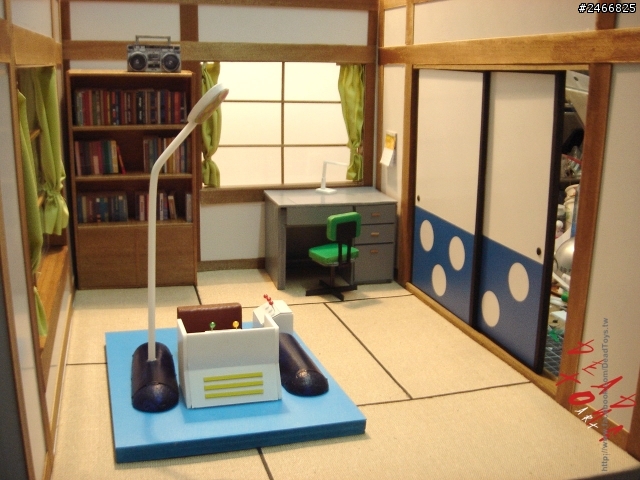 (作品分享)-情境模型製作 汽車 玩具 人偶 電影場景