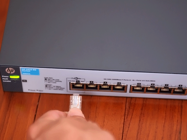HP夏日派對~ HP 1810-8G V2節能省電網路交換器試用心得