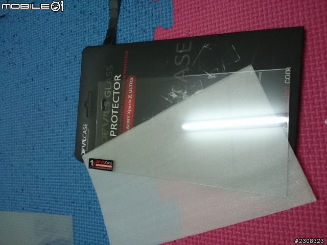 [開箱] sony Z Ultra 惡魔玻璃貼+DEVILCASE金屬框
