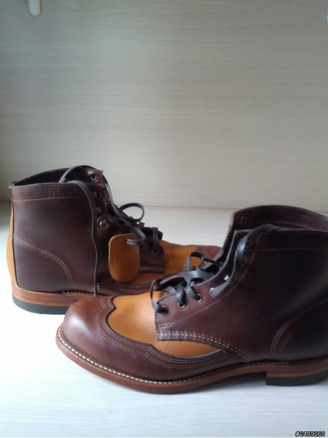 (完全意外雙開箱)WOLVERINE 1000 MILE HORWEEN紳士靴+ALFRED&SARGENT HAMPSTEAD 雕花皮鞋