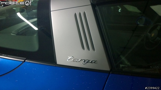 來德國出差看到新的991 Targa 4S