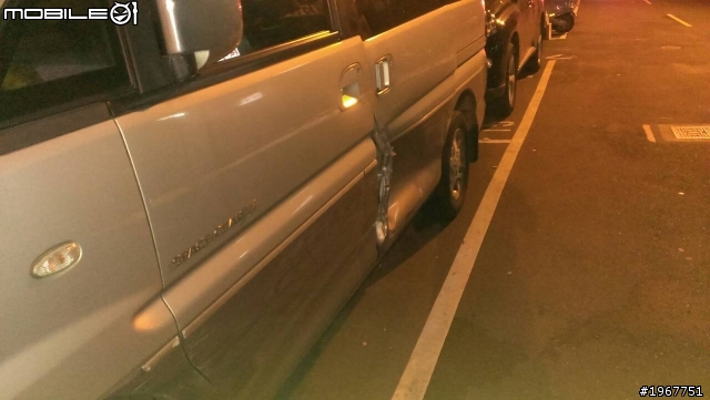 (徵求目擊者or行車記錄器影像)臺北市大同區甘州街十號停車格內撞擊後逃逸