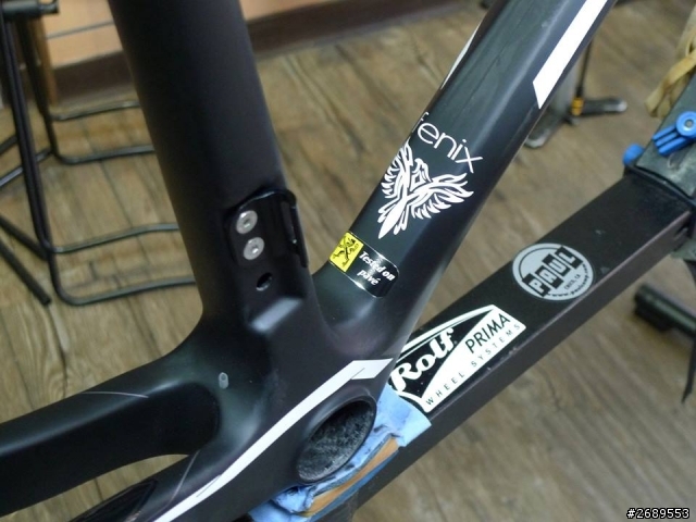 2015 新款Ridley fenix鳳凰號車架 消光黑 大家建議配色阿~~