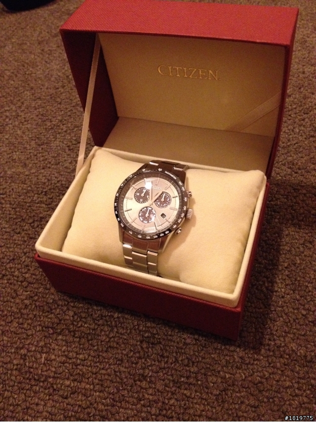 CITIZEN 日本限定光動能BL5594-59H 開箱!!