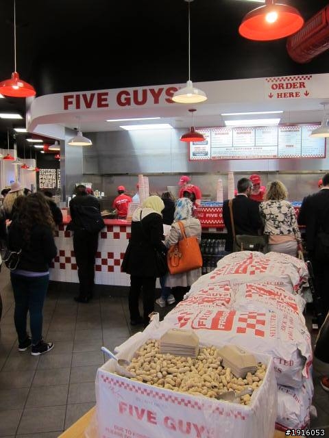 英國倫敦Shake Shack/Five Guys漢堡