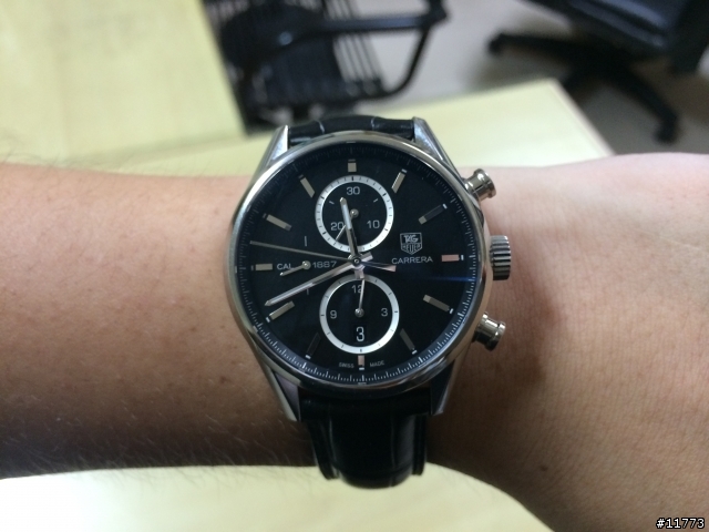 [簡易開箱]TAG HEUER CARRERA 41毫米 自動計時碼錶開箱
