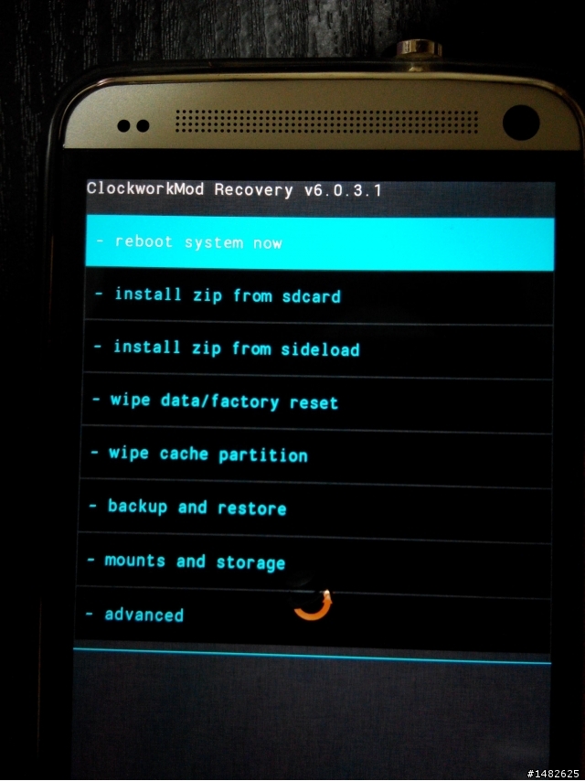M7 官解>RECOVERY>ROOT(卡住)