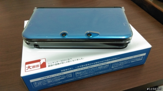 登登登!!3DS LL BLUE x BLACK開箱!!!!!