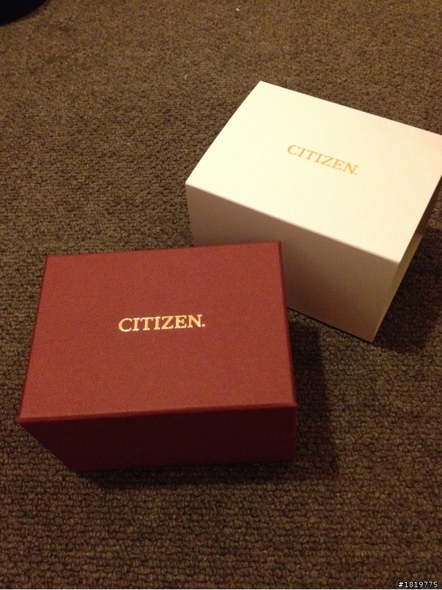 CITIZEN 日本限定光動能BL5594-59H 開箱!!