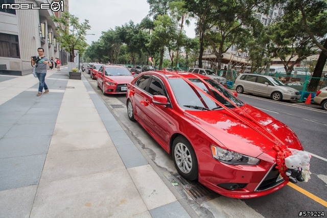 LANCER SPORTBACK 紅色鯊魚幸福禮車隊