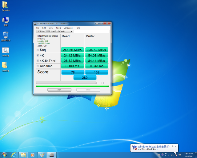 KingMax SME35 240GB vs Ezlink T-34