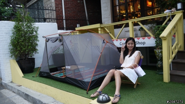 風格露營店,韓國的Hollain