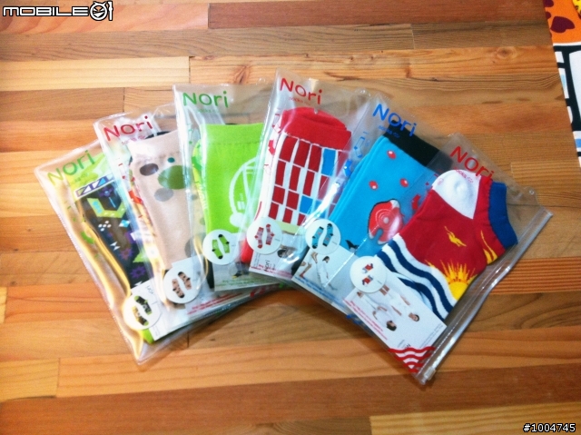 「開箱 分享」台灣襪子品牌 Nori socks 最新「環遊世界系列」可愛棉襪