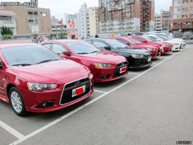 LANCER SPORTBACK 紅色鯊魚幸福禮車隊