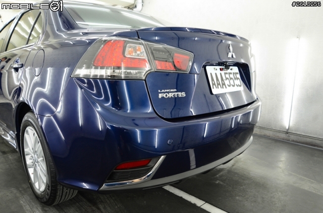 剛鍍完膜的2014 Lancer Fortis時尚藍分享