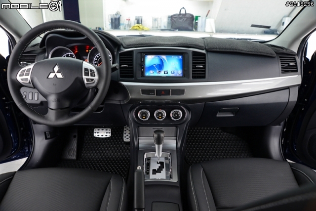 剛鍍完膜的2014 Lancer Fortis時尚藍分享