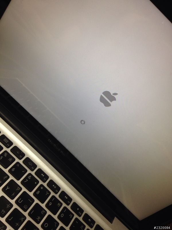 系統更新後開機出現奇怪符號