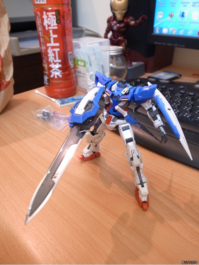 RG Exia & HG GN-ARMS Type-E 圖多