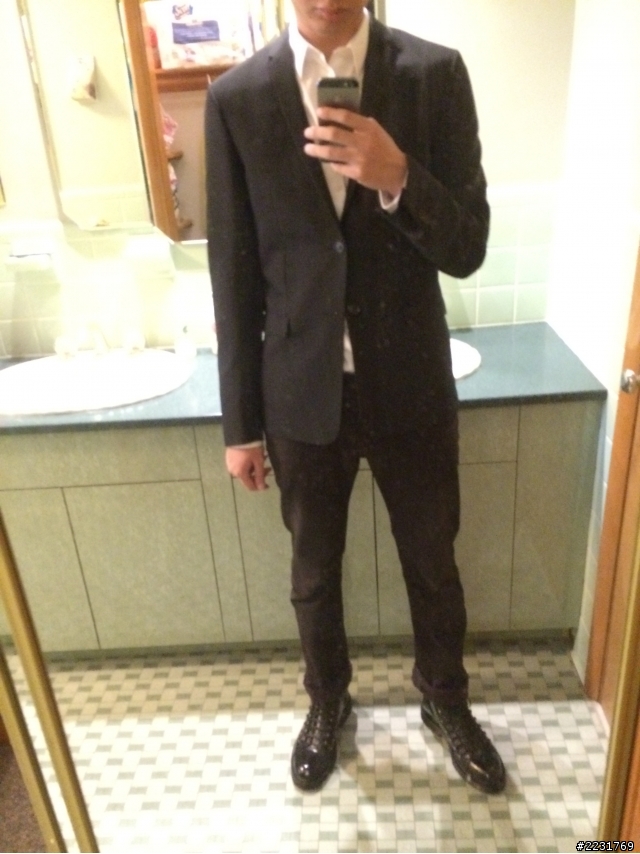 DIOR HOMME SUIT