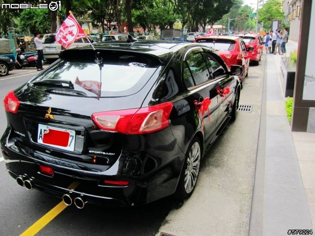 LANCER SPORTBACK 紅色鯊魚幸福禮車隊