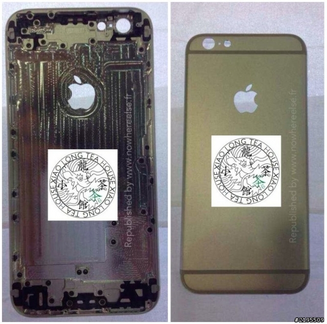 最真實的iphone 6 (暫名) 背殼零件照