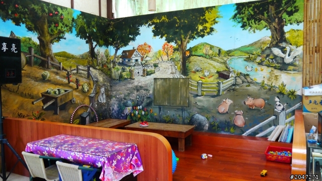 跟著彩虹一起下廚吧@偶們在驛品香露營區