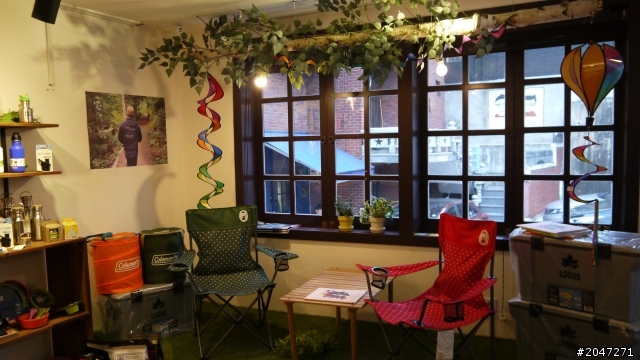 風格露營店,韓國的Hollain