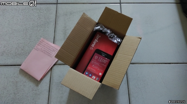等了好久終於等到今天！官網訂購ZENFONE 6紅色開箱囉！