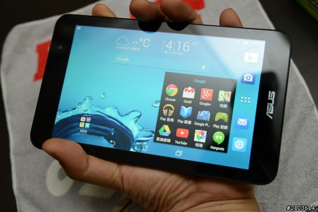 Asus Memo Pad 7 ME176C簡單開箱 老爸的第一台平板