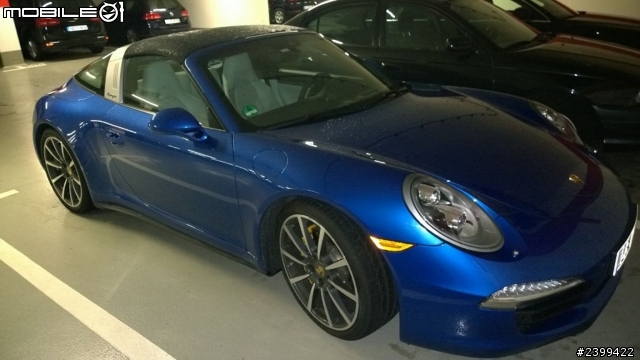 來德國出差看到新的991 Targa 4S