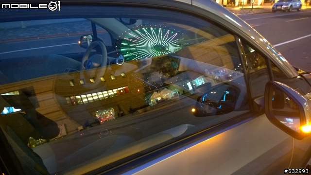 6/11晚間於美麗華遇到BMW I3 試牌車