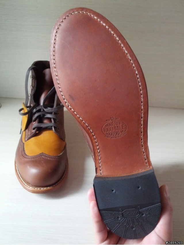 (完全意外雙開箱)WOLVERINE 1000 MILE HORWEEN紳士靴+ALFRED&SARGENT HAMPSTEAD 雕花皮鞋