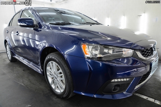 剛鍍完膜的2014 Lancer Fortis時尚藍分享