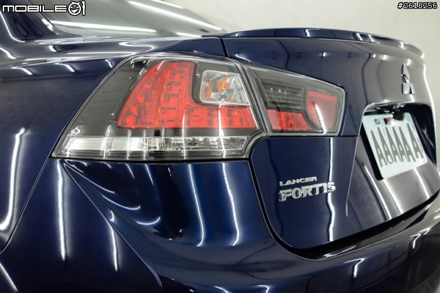 剛鍍完膜的2014 Lancer Fortis時尚藍分享