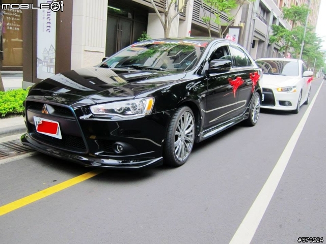 LANCER SPORTBACK 紅色鯊魚幸福禮車隊