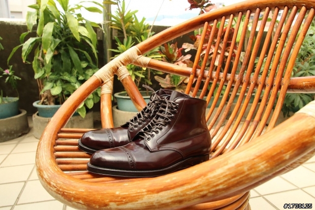 [開箱慶端午] Alden For J.Crew Shell Cordovan Cap Toe Boots（馬臀皮）