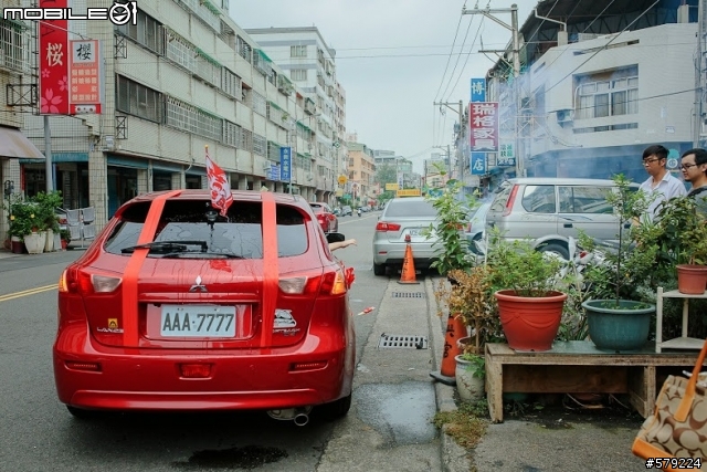 LANCER SPORTBACK 紅色鯊魚幸福禮車隊