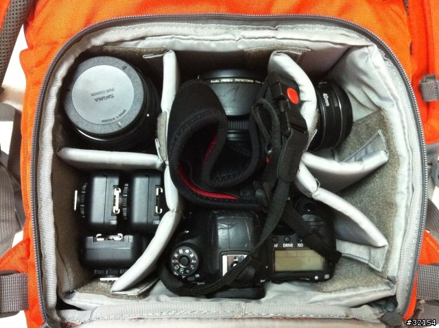 Lowepro Photo Hatchback 22L AW 豪客攝影家22L AW 裝載分享