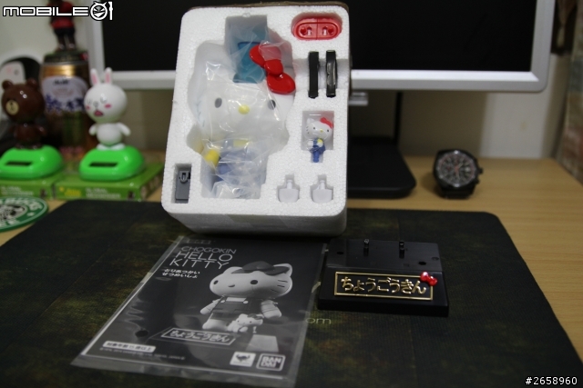 等待半年的 BANDAI 超合金 40週年 & Hello Kitty...