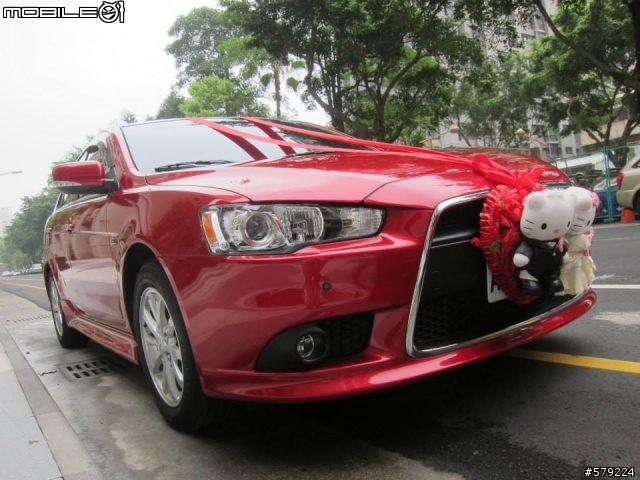 LANCER SPORTBACK 紅色鯊魚幸福禮車隊